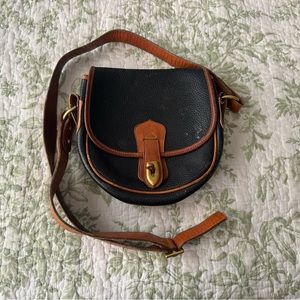 Vintage Dooney & Bourke All  Weather Leather Crossbody Bag
